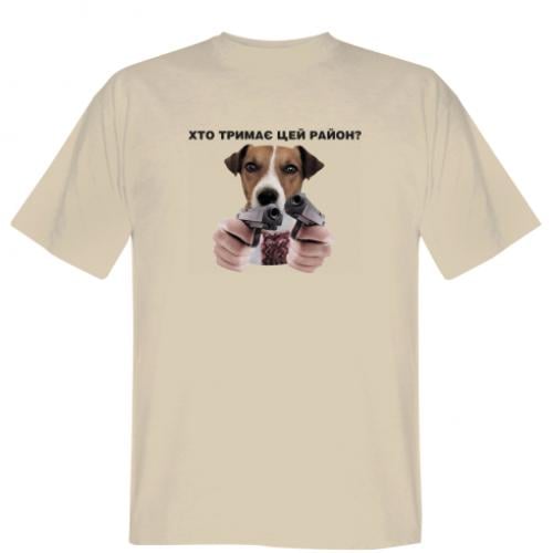 Футболка мужская Пес Патрон з пістолетом L Бежевый (17685001-11-202466-L) Футболка мужская Пес Патрон з пістолетом L Бежевый (17685001-11-202466-L)