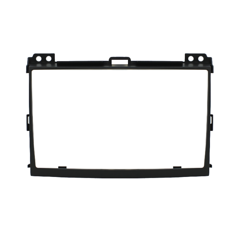 Переходная рамка 9" Lesko Toyota Land Cruiser Prado (120) 2002-2009 Lexus GX 470 2002-2009 (6658) Black