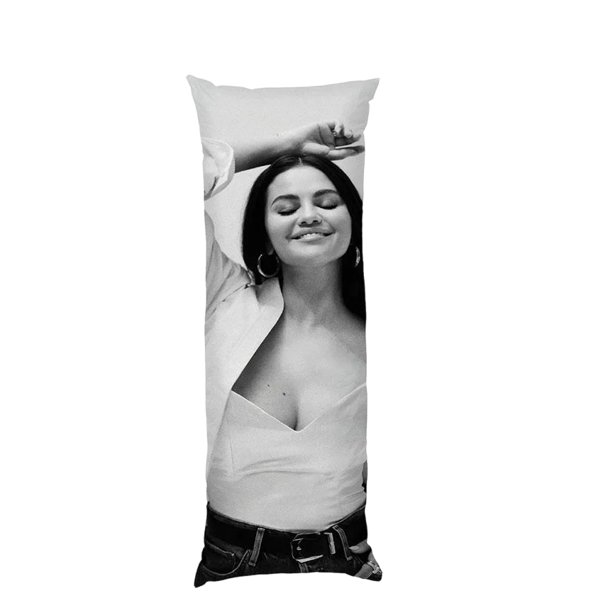 Подушка дакімакура Selena Marie Gomez Singer габардин 70х30 см (113864)