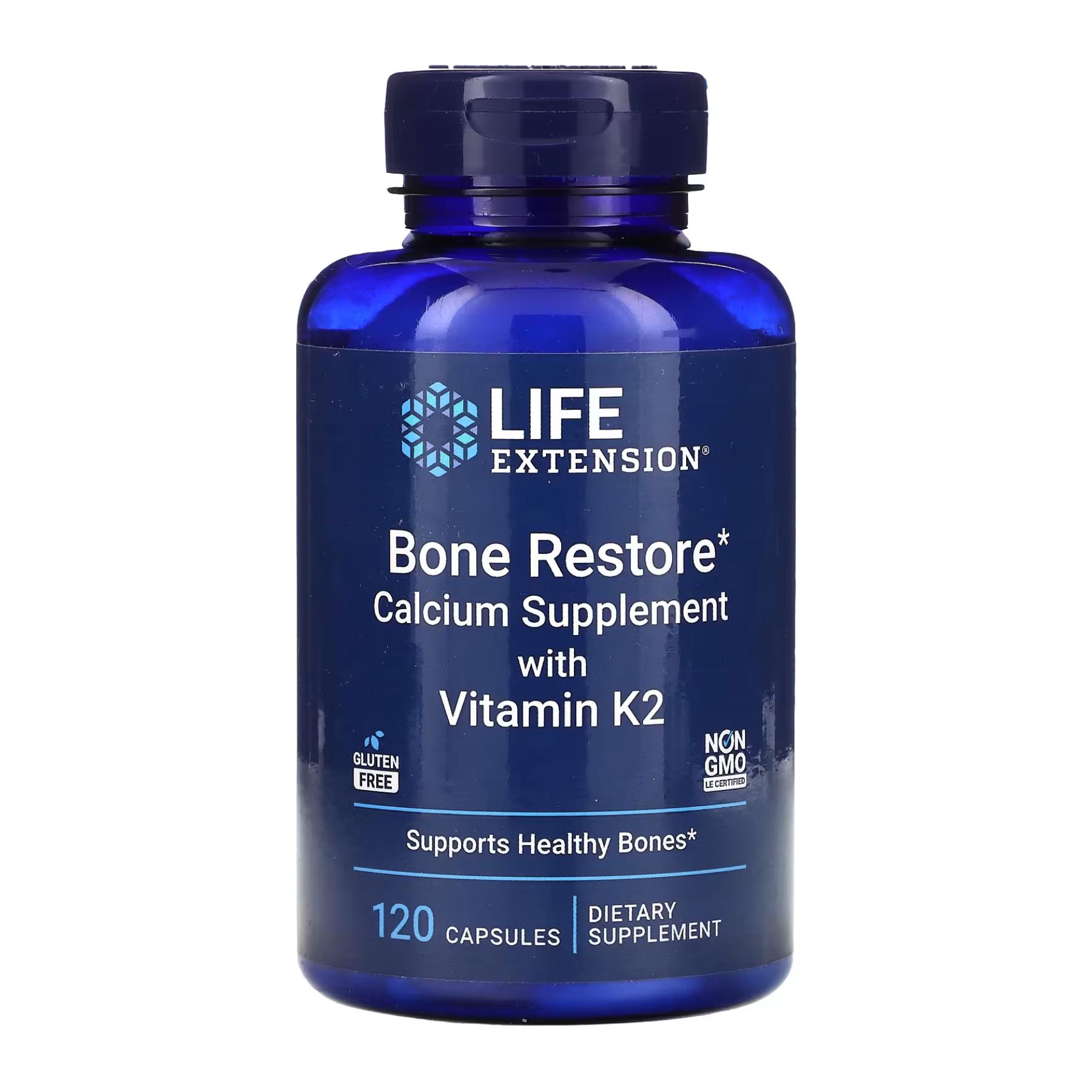 Натуральная добавка Bone Restore with Vitamin K2 120 caps (2022-10-1911)