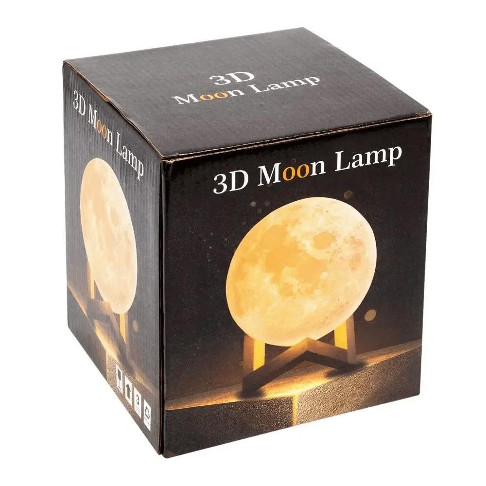 Нічник 3D Moon Lamp (9872345) - фото 1