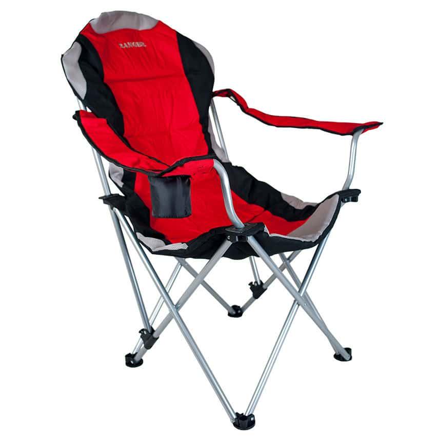 Складане крісло шезлонг Ranger FC 750-052 до 140 кг Red (RA2212) - фото 3