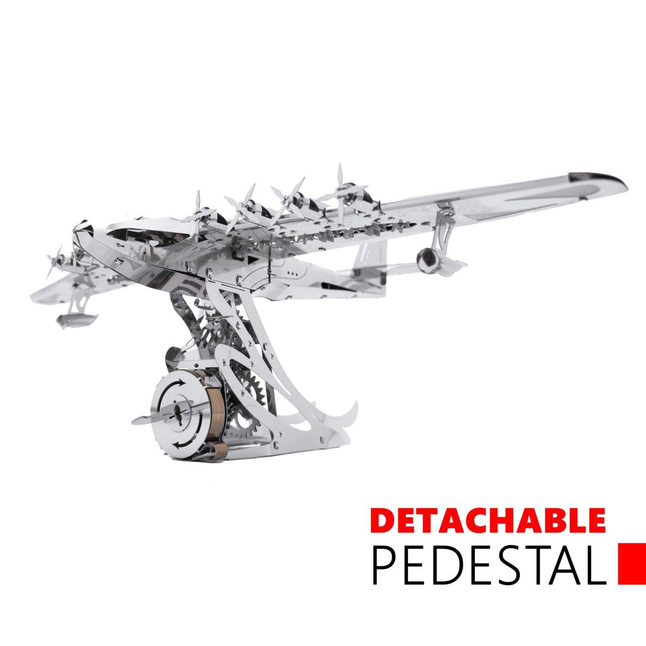 Конструктор METAL-TIME Celestial Hercules Spruce Goose H-4 Aircraft MT100 модель колекційна (3032571) - фото 5 Конструктор METAL-TIME Celestial Hercules Spruce Goose H-4 Aircraft MT100 модель колекційна (3032571) - фото 5