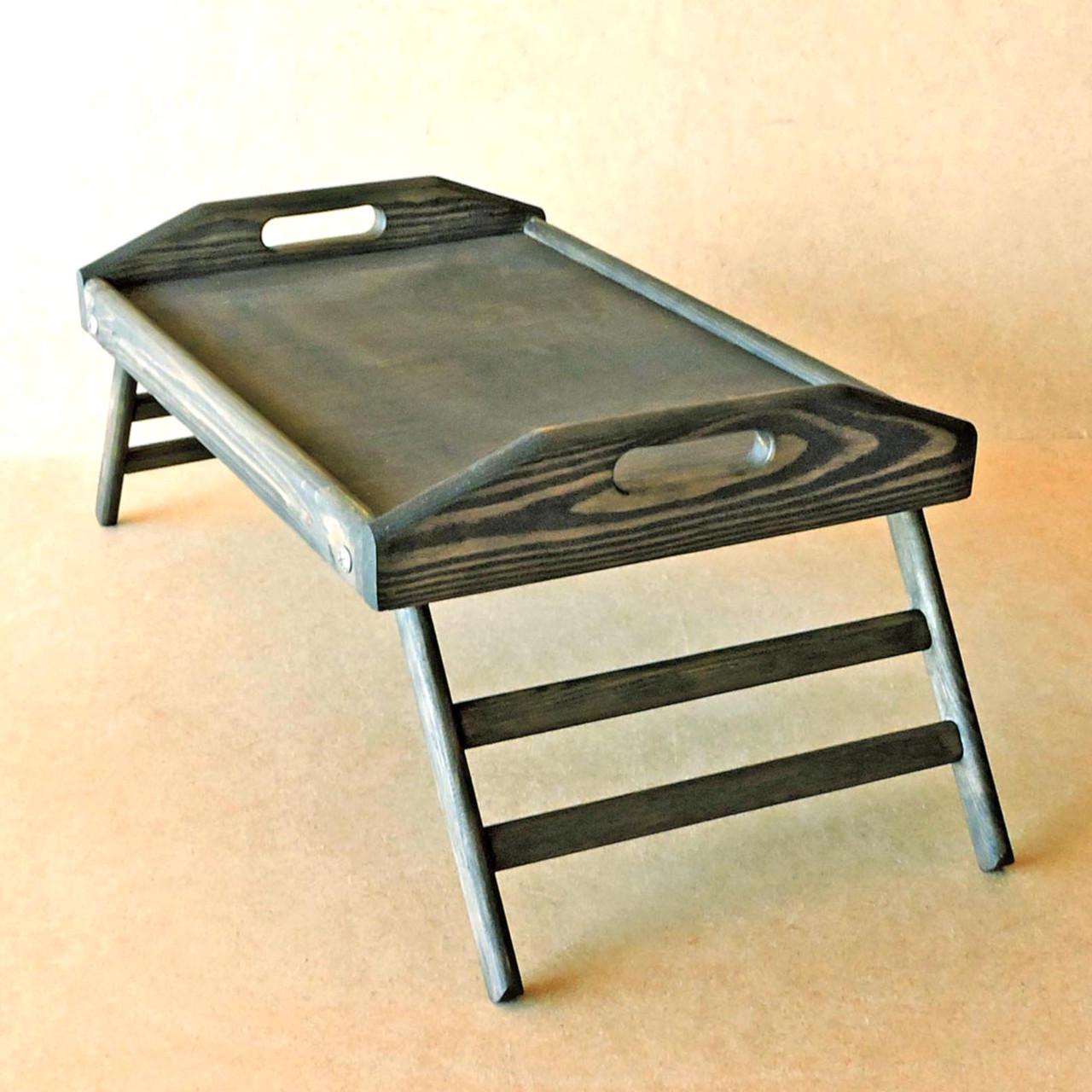 Столик-піднос для сніданку з дерева Флорида Моріон (СТП-000411) - фото 2 Столик-піднос для сніданку з дерева Флорида Моріон (СТП-000411) - фото 2