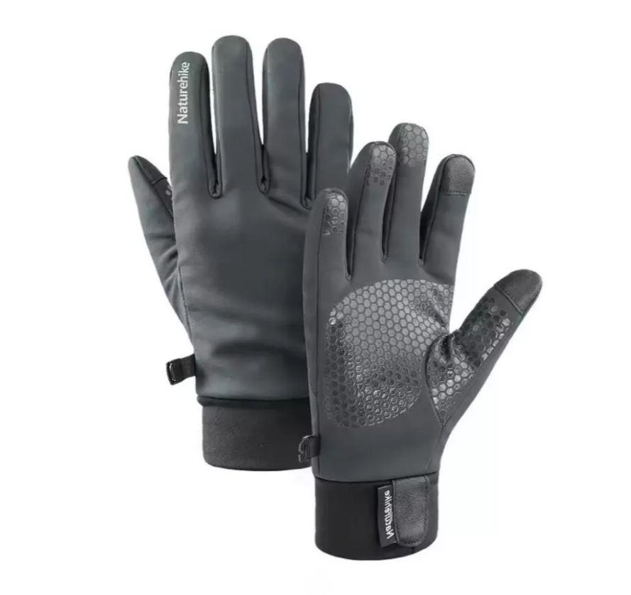 Рукавички вологозахисні Naturehike L NH19S005-T Grey (2c4eb0e4) - фото 1