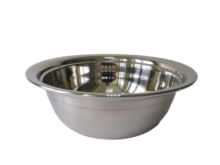 Миска кухонная глубокая из нержавеющей стали 3,6 л 29,5x10 см (18013)