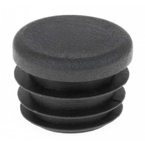 Заглушка круглая Термопласт d 25 мм Черный (713460)