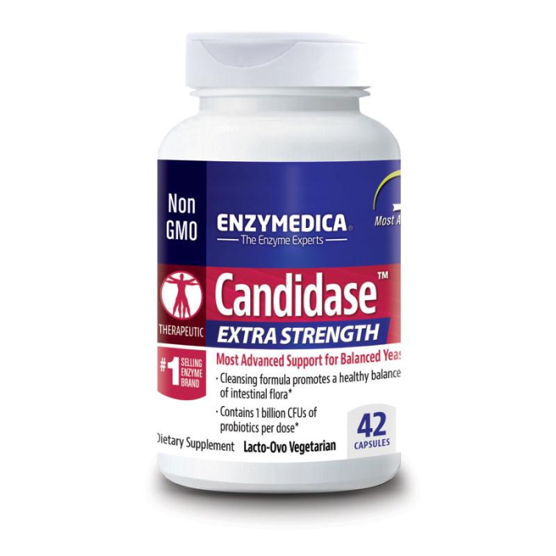 Натуральная добавка Enzymedica Candidase Extra Strength 42 капс. (7632) Натуральная добавка Enzymedica Candidase Extra Strength 42 капс. (7632)