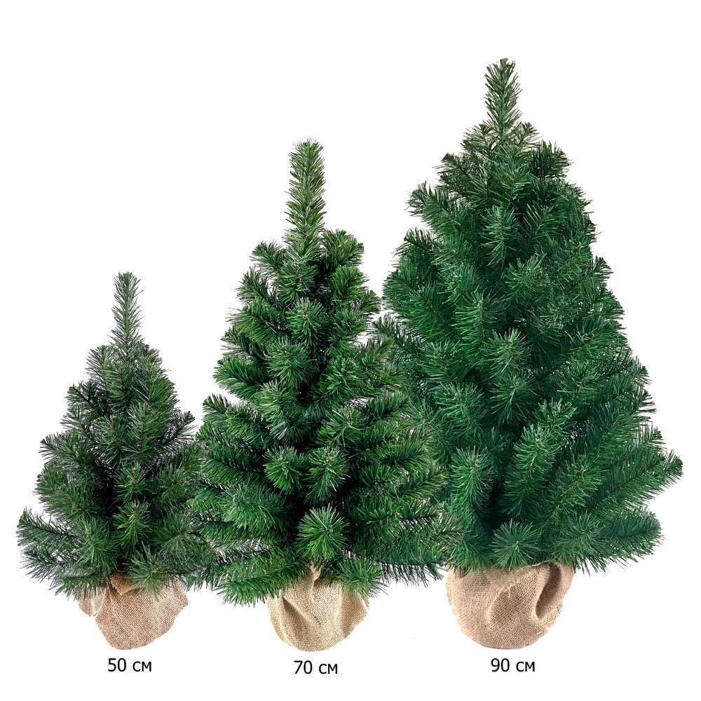 Ялинка Classic в мішковині 90 см Зелений (400M/90/G) - фото 3 Ялинка Classic в мішковині 90 см Зелений (400M/90/G) - фото 3