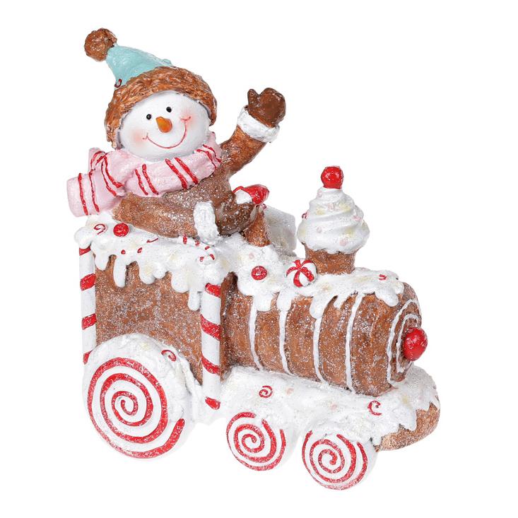 Новогодний декор BonaDi Снеговик (813-132)