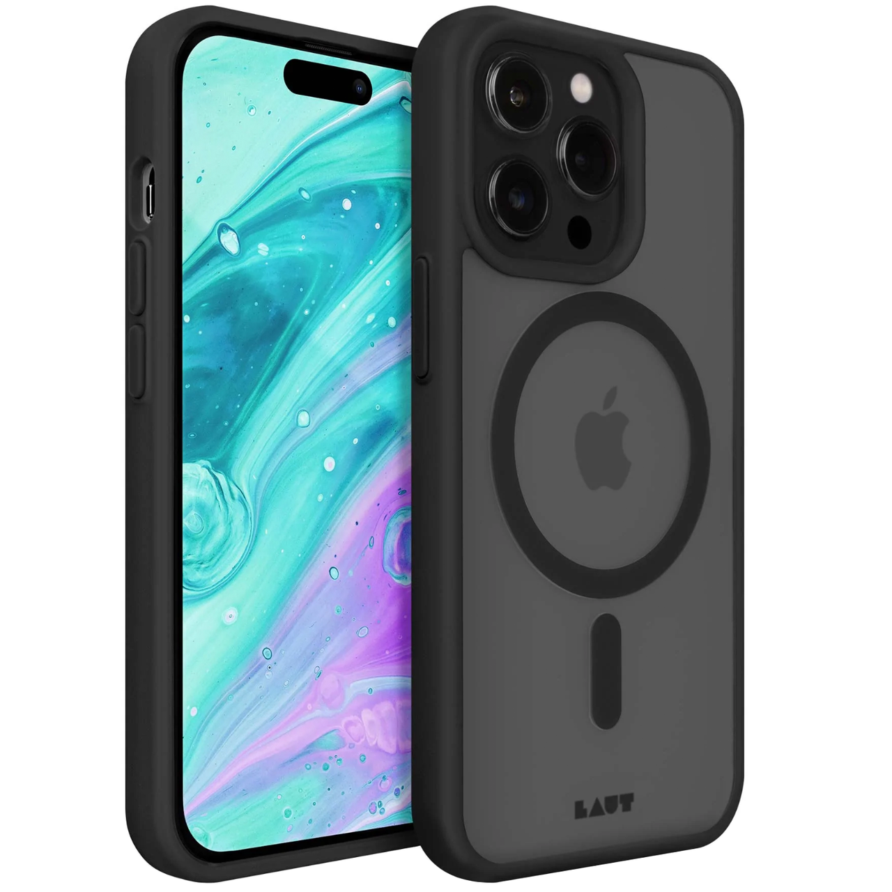 Чехол LAUT HUEX PROTECT with MagSafe IMPKT Cell Technology for iPhone 14 Pro Max, Black (L_IP22D_HPT_BK)