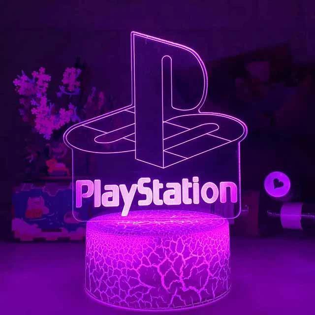 3D світлодіодний нічник для ігрової кімнати Play Station