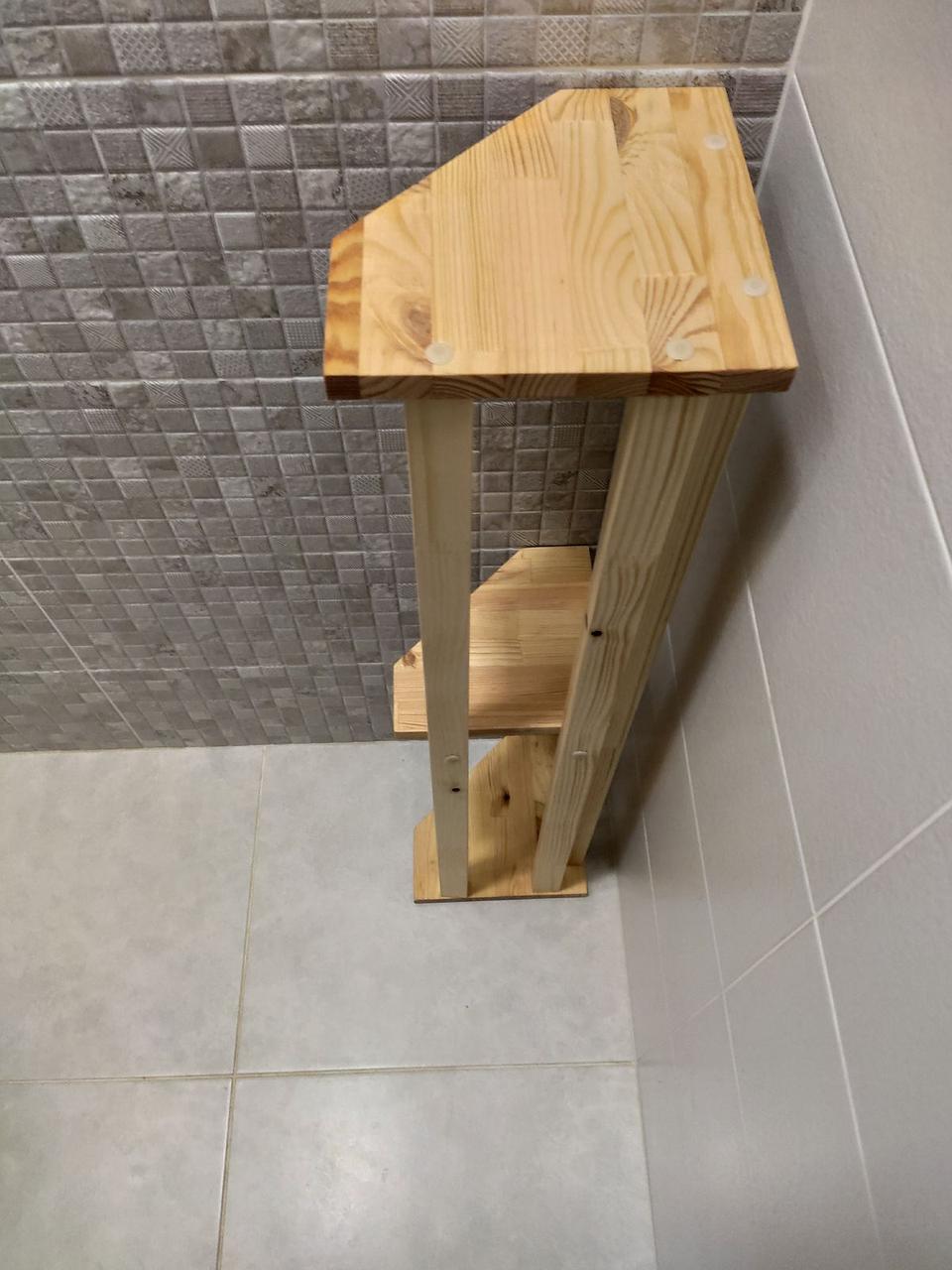 Угловая полка деревянная (2087895415) - фото 5