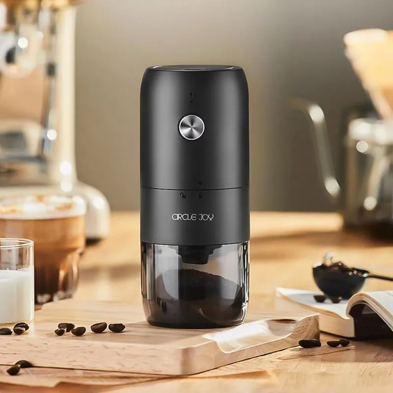 Кавомолка бездротова Circle Joy Electric Coffee Grinder CJ-EG07 Black (2766823403) - фото 5 Кавомолка бездротова Circle Joy Electric Coffee Grinder CJ-EG07 Black (2766823403) - фото 5