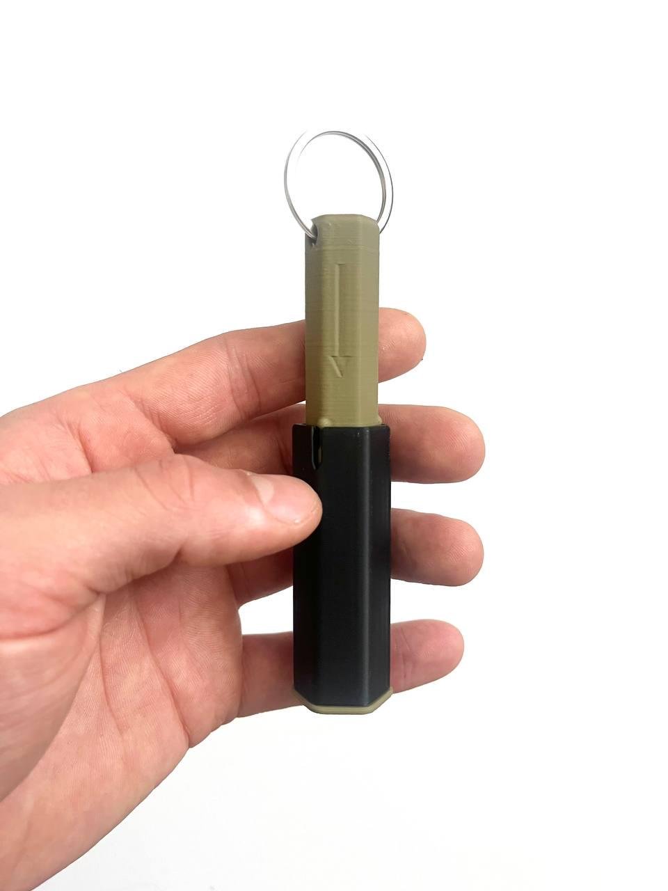 Ампульниця одинарна 5 шт. Чорний/Хакі (24610722) - фото 2 Ампульниця одинарна 5 шт. Чорний/Хакі (24610722) - фото 2