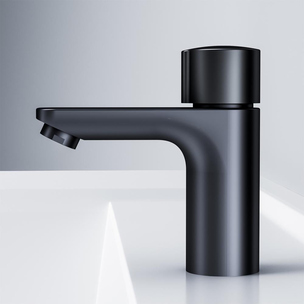 Смеситель для умывальника AM.PM X-Joy F85A02522 однорычажный Черный (196177) - фото 5