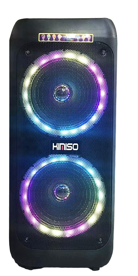 Колонка Kimiso QS-82 с микрофоном 8'Bassх2/3000 W (Col-040)