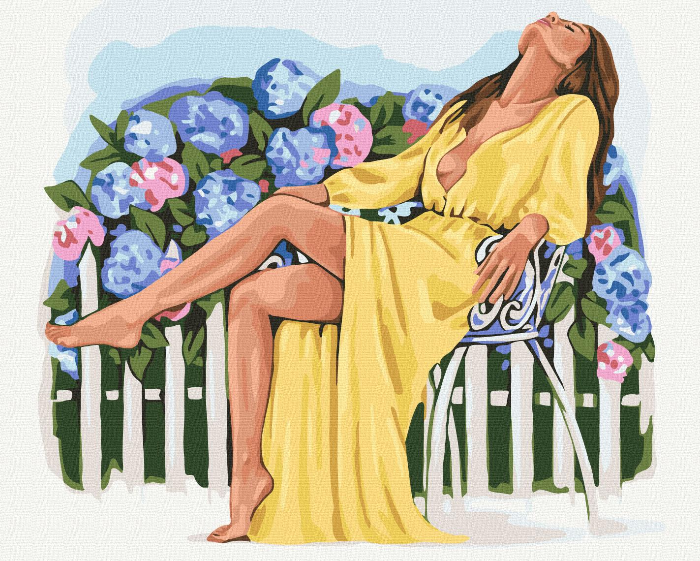 Картина по номерам Brushme Цветущее спокойствие 40x50 см (BS54282)