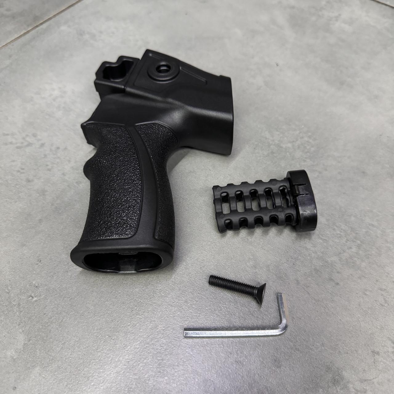 Рукоятка пистолетная DLG Tactical DLG-089 для Saiga 12 с отсеком и гнездами для ремня Черный (245546) - фото 6 Рукоятка пистолетная DLG Tactical DLG-089 для Saiga 12 с отсеком и гнездами для ремня Черный (245546) - фото 6