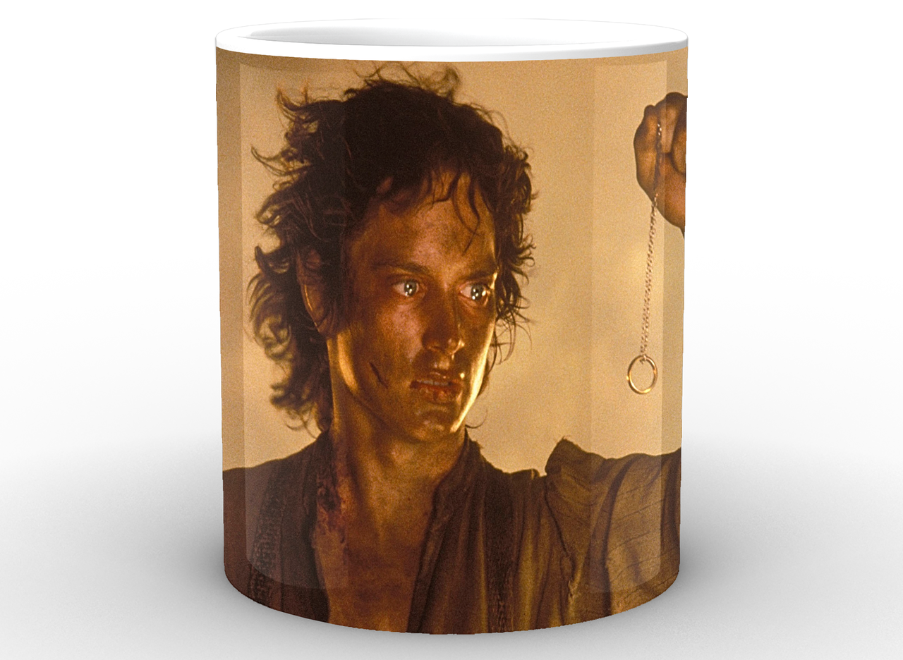 Чашка Geek Land The Lord of the Rings Властелин колец Уничтожение кольца Белый LR.02.030