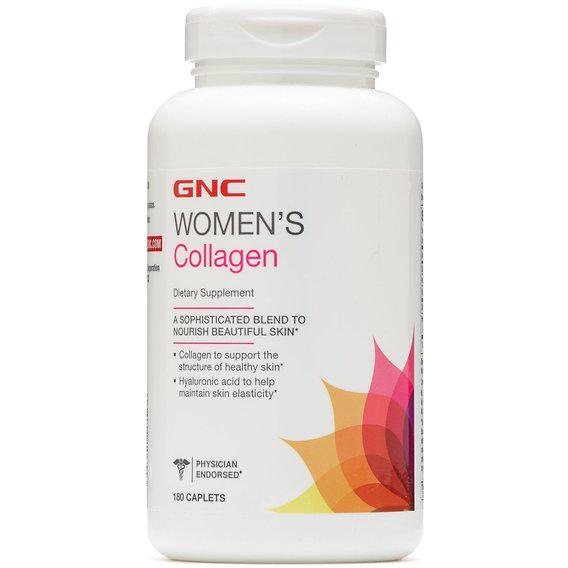 Хондропротектор для спорту GNC Women’s Collagen 180 Caplets