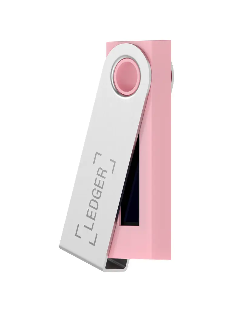 Криптовалютный кошелек Ledger Nano S Flamingo Pink