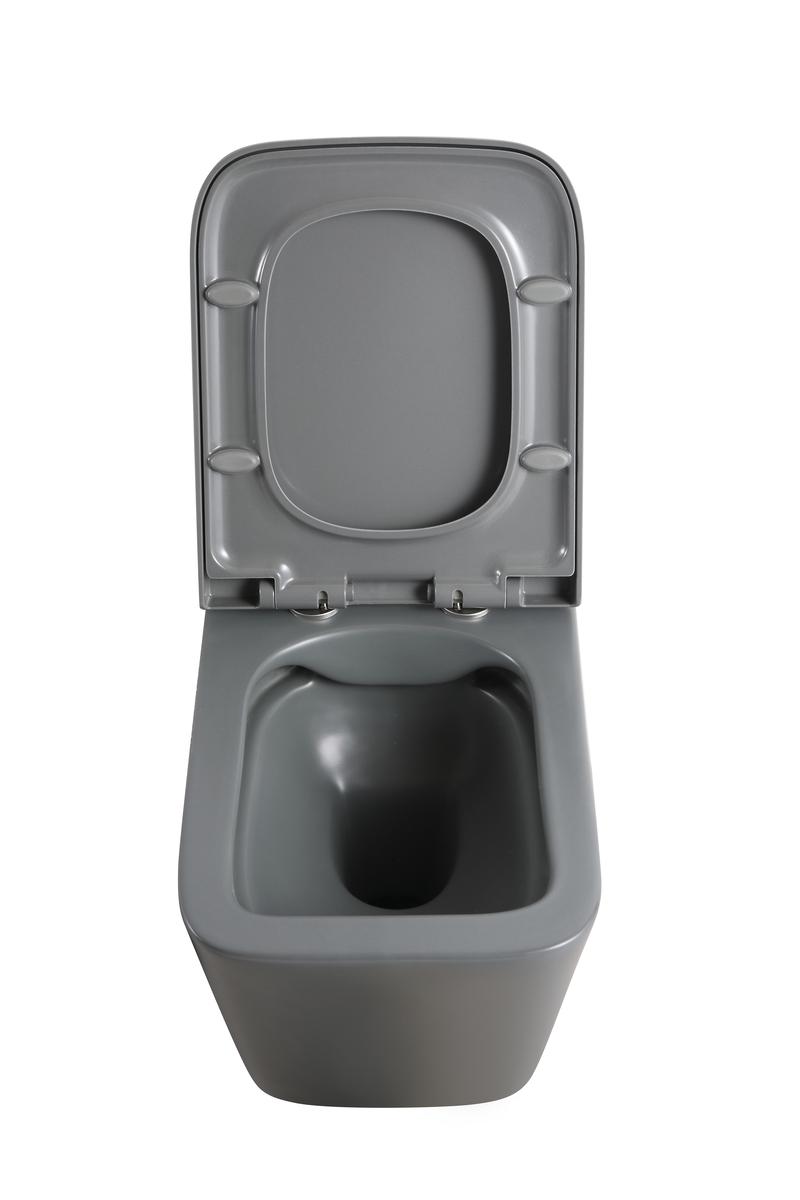 Унитаз подвесной MIXXUS Premium Quadro-0305-R без ободка 510x350 мм Графит (OL-MP6656) - фото 7 Унитаз подвесной MIXXUS Premium Quadro-0305-R без ободка 510x350 мм Графит (OL-MP6656) - фото 7