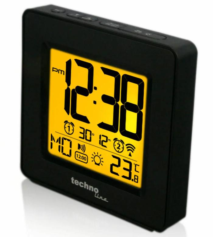 Часы настольные Technoline WT330 Black (DAS301808) Часы настольные Technoline WT330 Black (DAS301808)