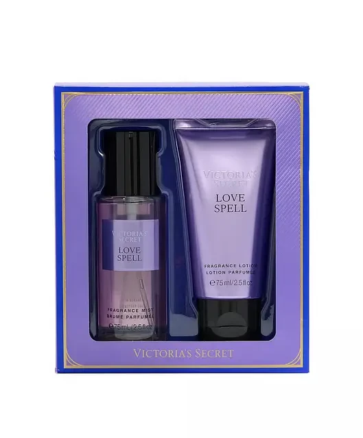 Набір для тіла Victoria's secret love spell парфумований лосьйон/спрей 75 мл (3069318118)