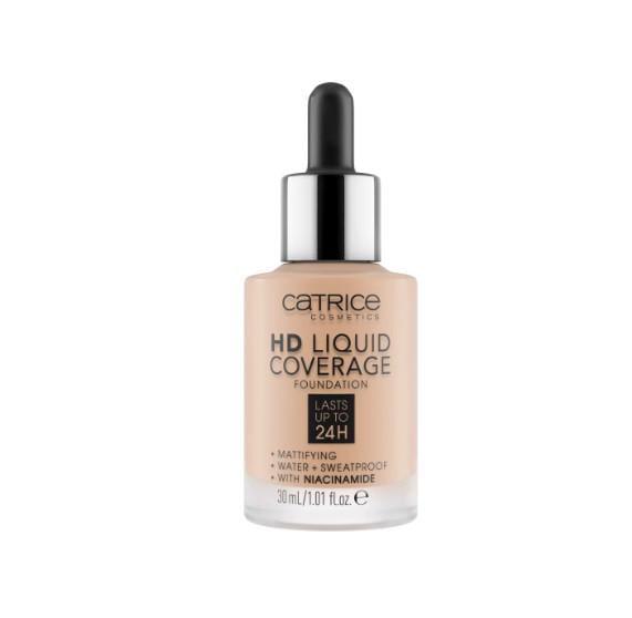 Тональная основа жидкая Catrice HD Liquid Coverage Fondation 030 Sand Beige 30 мл (2915122989)