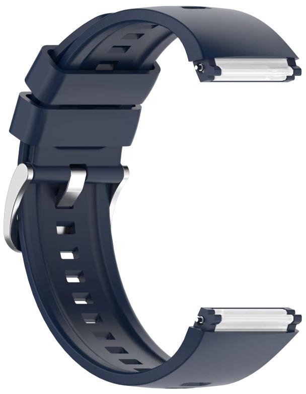 Ремешок Jsota для Huawei Watch GT2e 46 мм Dark Blue (22066-5D) - фото 3 Ремешок Jsota для Huawei Watch GT2e 46 мм Dark Blue (22066-5D) - фото 3