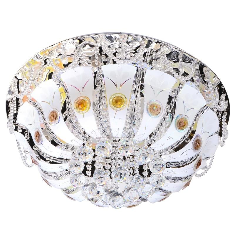 Люстра потолочная торт Brille BCL-616C/9 E14 с подсветкой большая умная