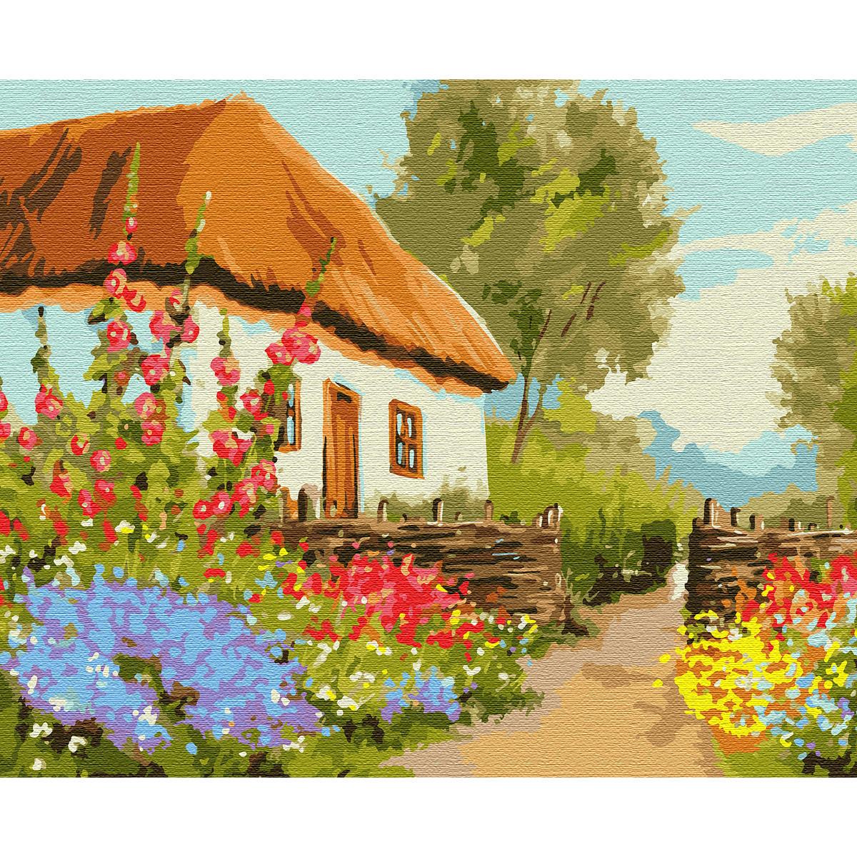 Картина по номерам Santi Лето в деревне 40x50 см (Top-954815)