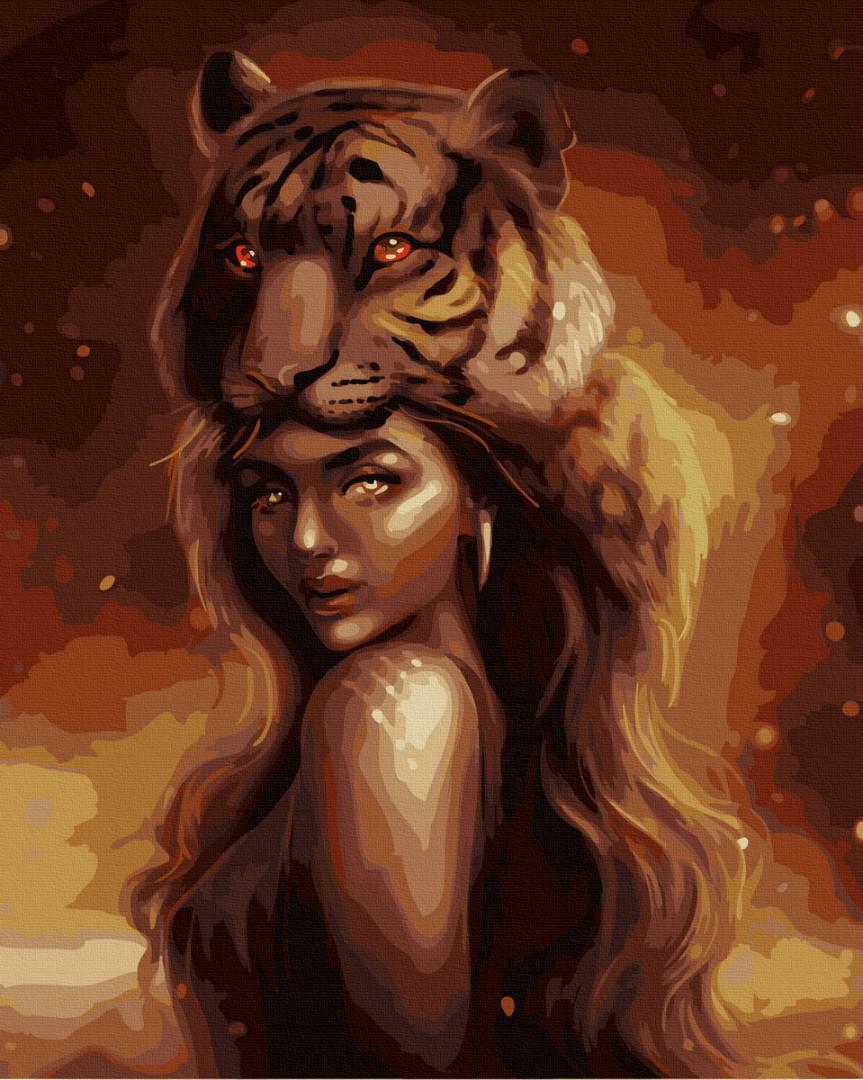 Картина по номерам Brushme Шаманка 40x50 см (GX40353)