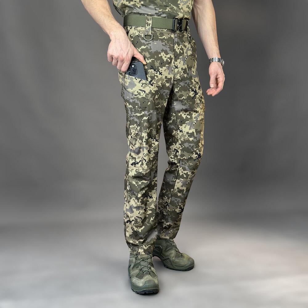 Брюки-карго Pobedov Tactical Soft Waterproof S Пиксель (PNcr2 892Spx) - фото 4