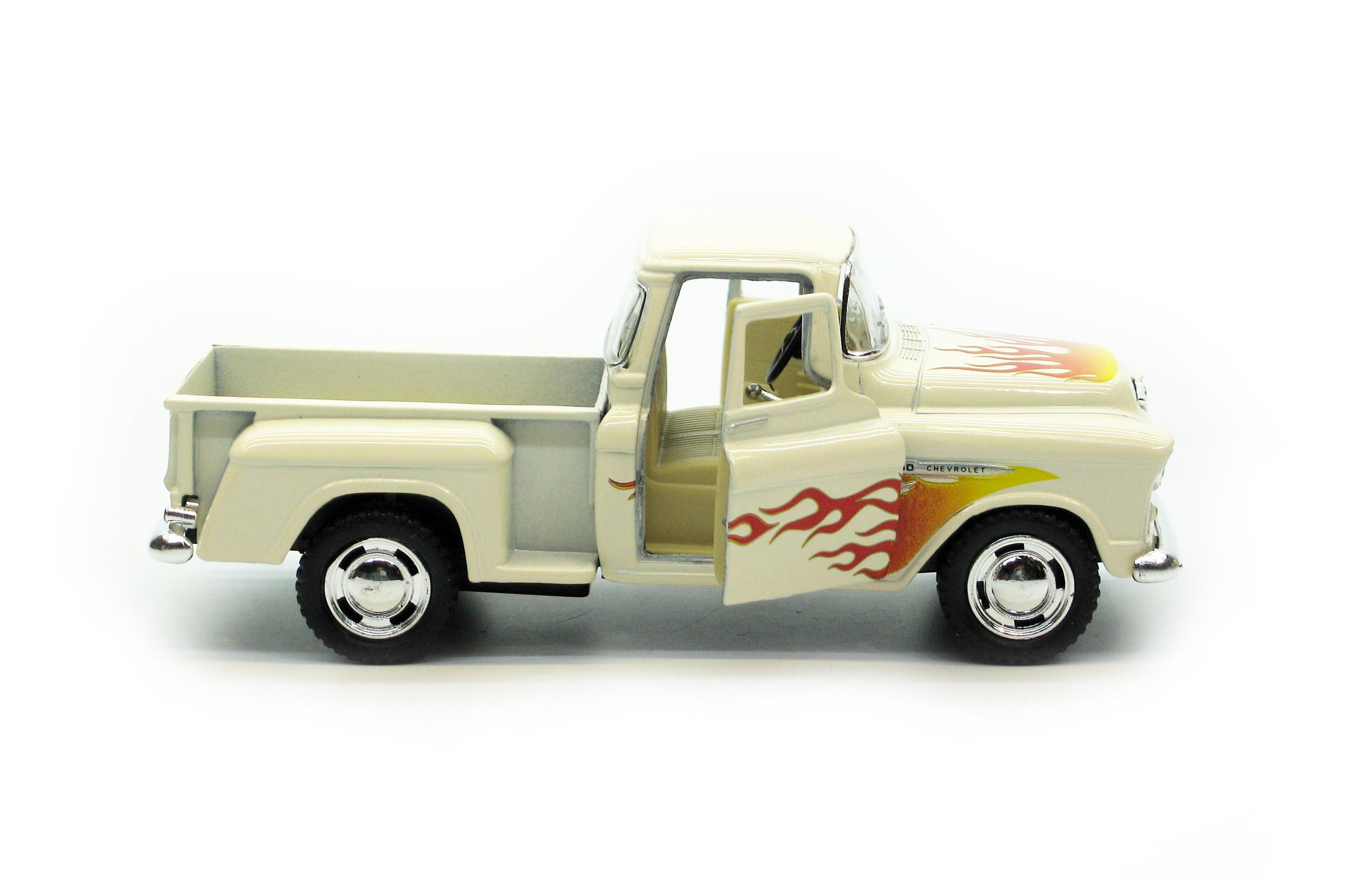 Машина металлическая KT5330F Chevy Stepside Pick-up with printing 1955 - фото 6 Машина металлическая KT5330F Chevy Stepside Pick-up with printing 1955 - фото 6