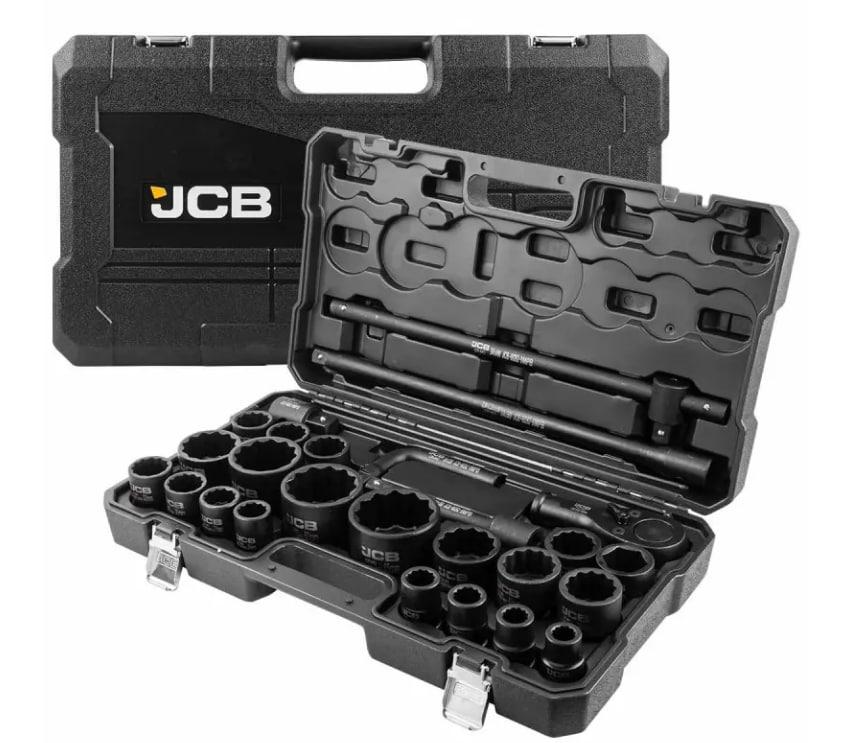 Набор инструментов ударных JCB Tools 68262-9MPB 26 ед. 3/4" 1" - фото 2