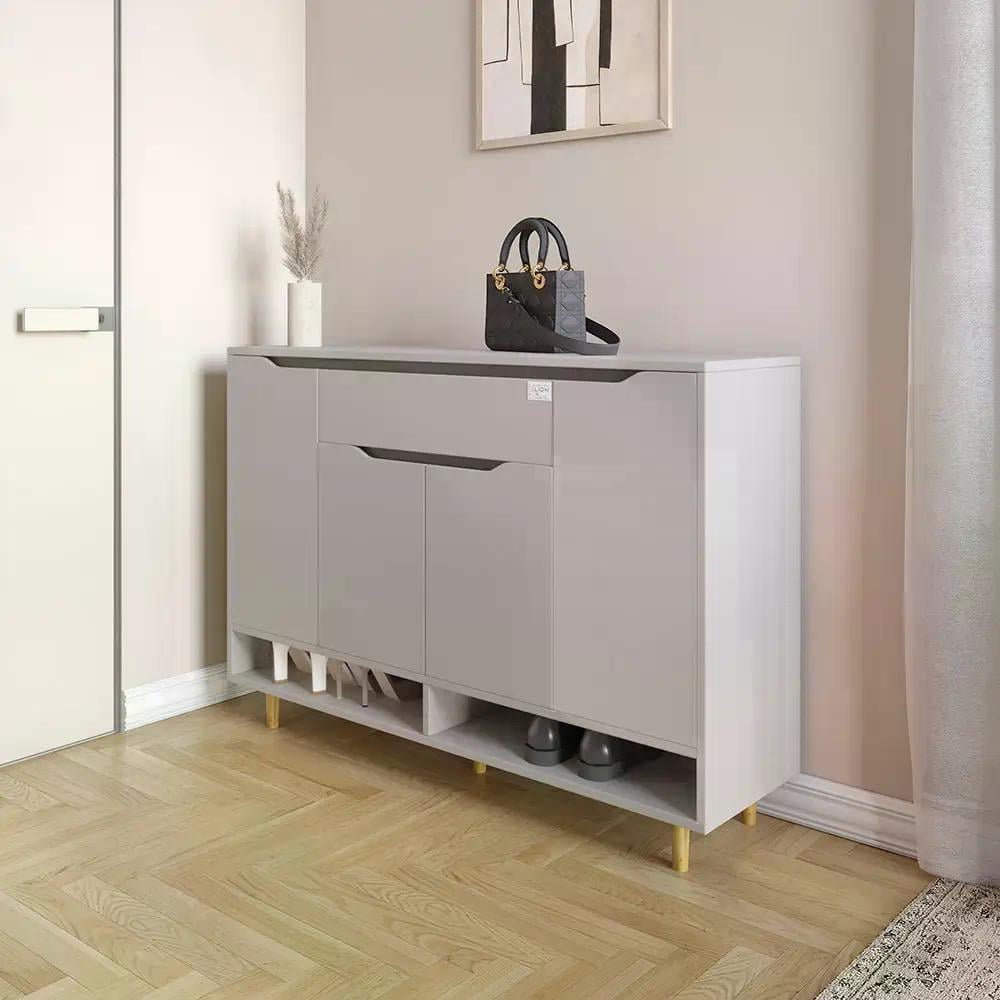 Комод Салліван-2 без ручок з ящиком і дверцятами 1200x330x830 мм Кашемір