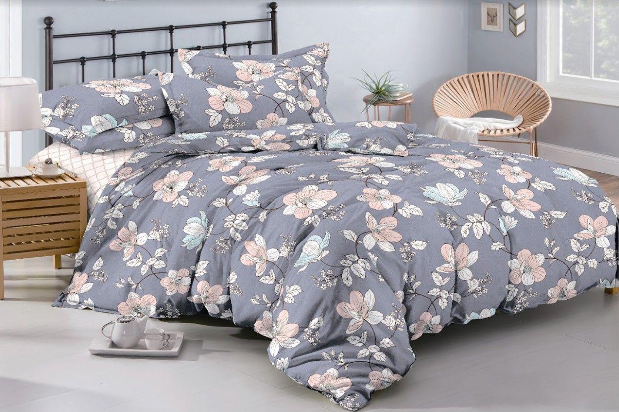 Комплект постельного белья Zastelli 4190Р безь евро 200х220 см Разноцветный