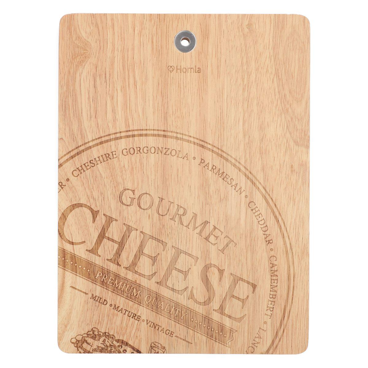 Доска для подачи сыра Homla RUBBY 31х23 см Дерево (207772)