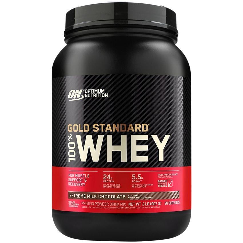 Протеин Optimum Nutrition 100% Whey Gold Standard Молочный шоколад 907 г