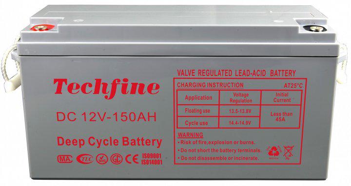 Акумуляторна батарея Techfine DC12V 150AH (DC12150)