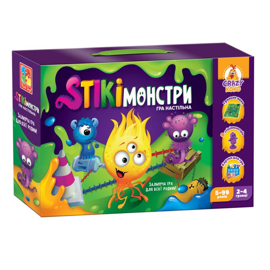 Настільна гра Vladi Toys Стікімонстри VT8055-35 (RLT22936)