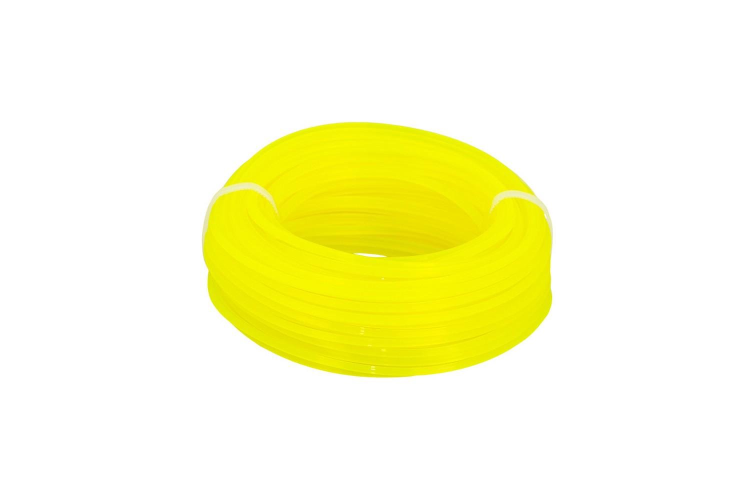 Волосінь для тримера MasterTool квадратна 2 мм х 15 м (19-1420)