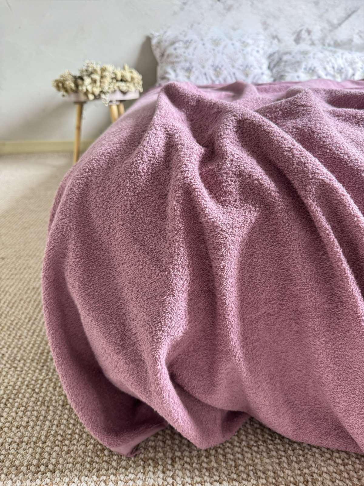 Простынь-покрывало махровое ZEINTEX MADEIRA Орхидеи хлопковое 150х220 см (26986483) - фото 6