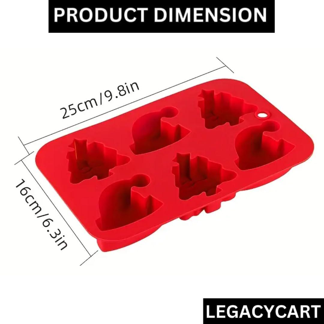 Форма силиконовая Elf Red 25х16х3 см - фото 4 Форма силиконовая Elf Red 25х16х3 см - фото 4