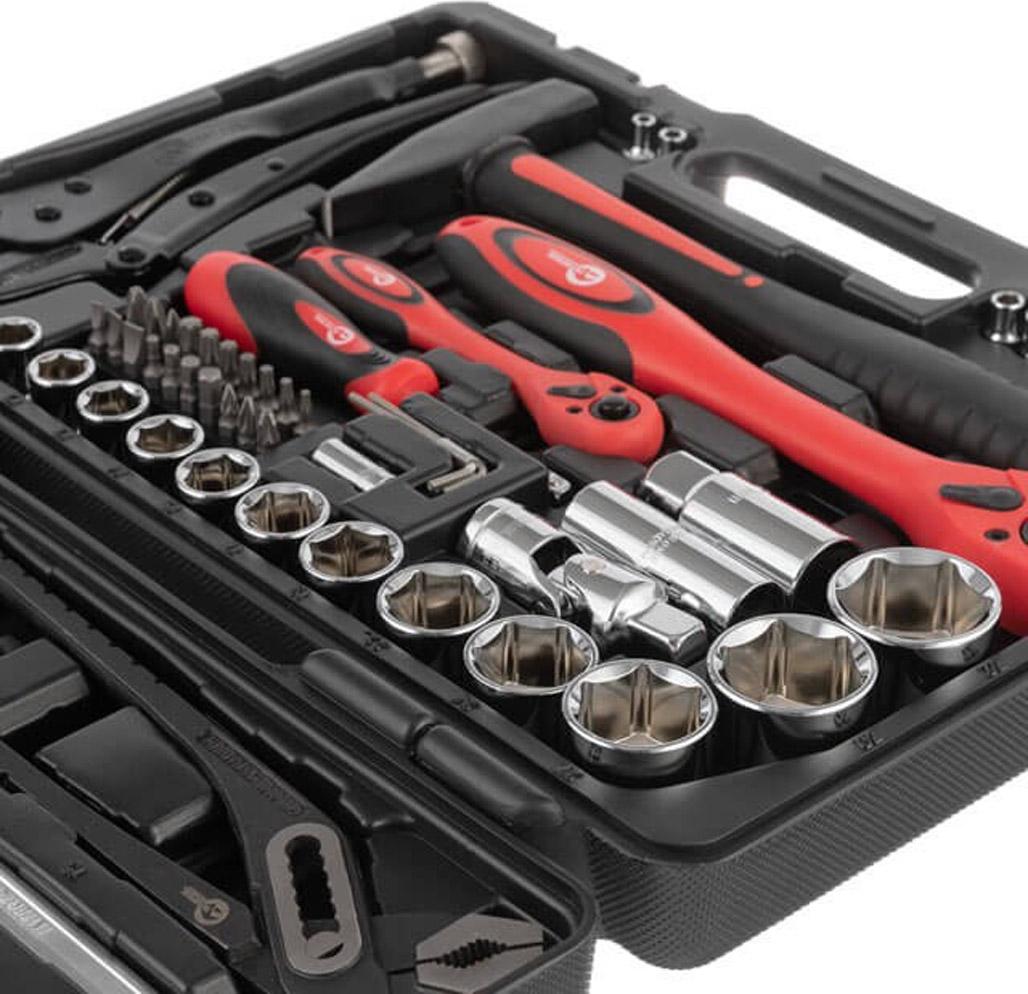 Набір інструментів Intertool 72 шт. (ET-6073) - фото 3 Набір інструментів Intertool 72 шт. (ET-6073) - фото 3