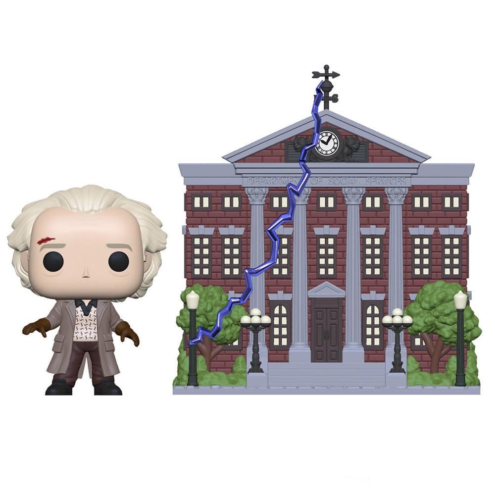 Фігурка Funko Pop Back to the Future Doc with Clock 15 см (BF DC 15)