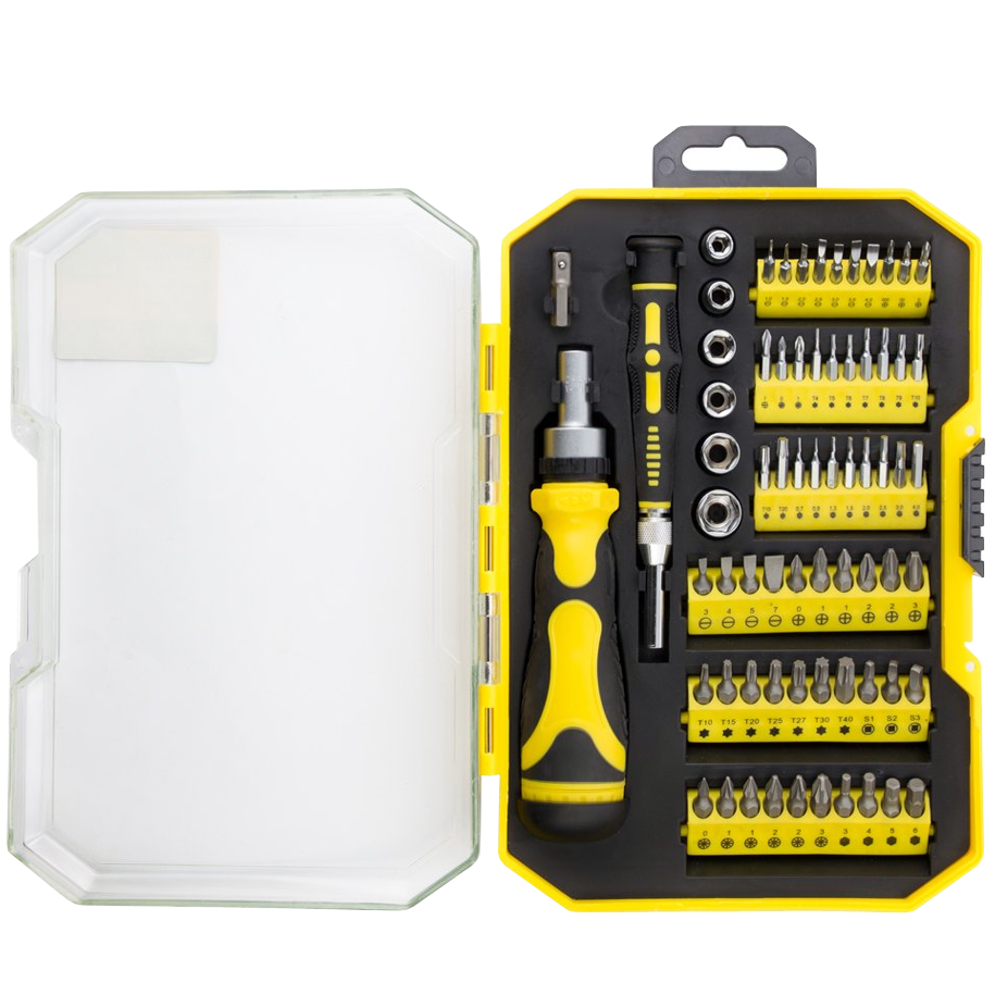 отвертка с насадками Sigma CrV 69 ед. в кейсе (4002541) - фото 3 отвертка с насадками Sigma CrV 69 ед. в кейсе (4002541) - фото 3