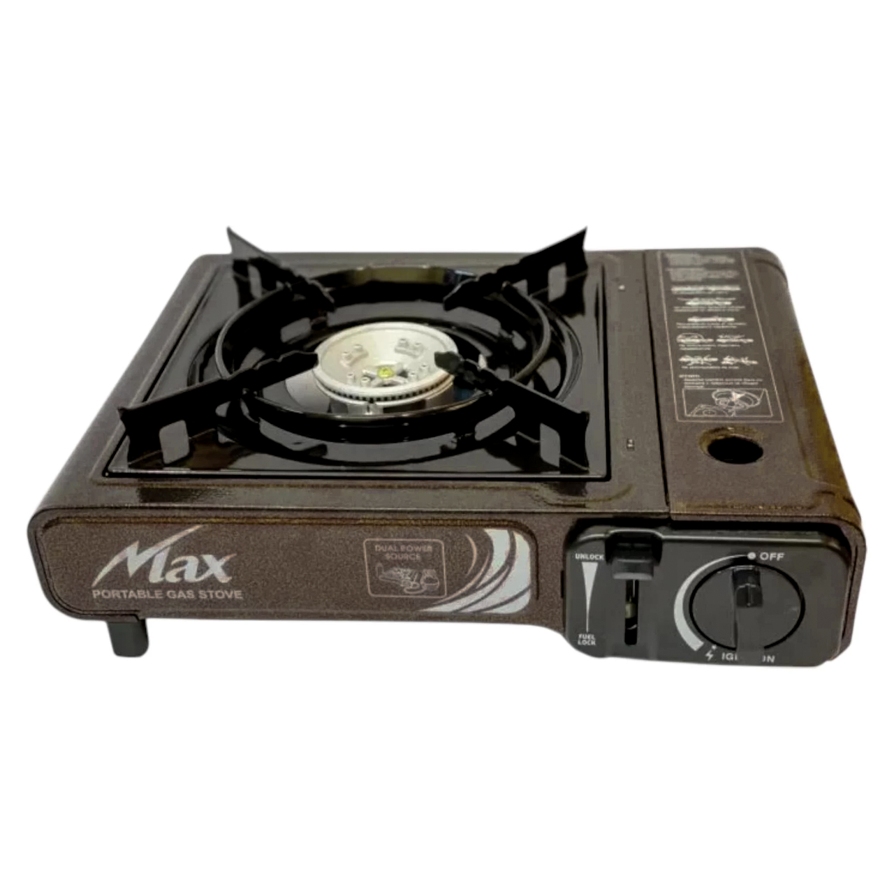 Газовая плита Max MS-2500LPG с кейсом 2300W Brown (3_07904)